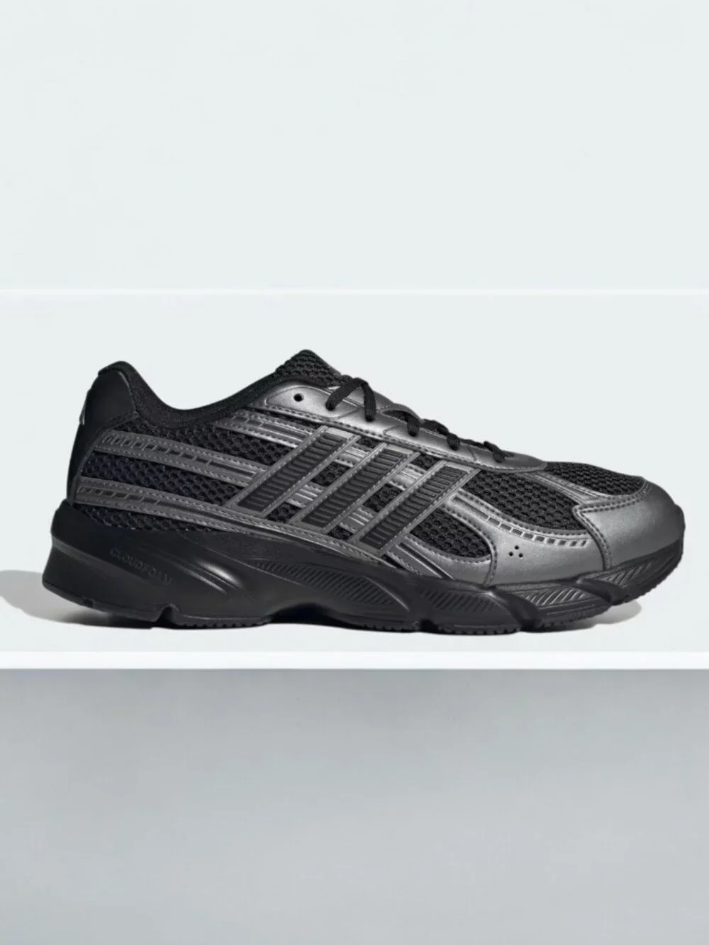Adidas TechnoChaos 2000 Core Black Metallic Mens Size 11.5 JR7229 NEW W/Box
